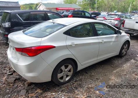 2011 Hyundai Elantra Gls from USA, damaged, VIN 5NPDH4AE2BH002835